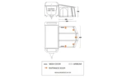 Vango Tuscany Air 400 Elements ProShield Wohnwagenvorzelt