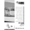 Fiamma Kit Side Tristor Montagekit Zum Anbringen Von Side W Pro F45 / Side W Pro Shade / Sun View Side F45 And Die Markise Tristor