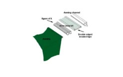 Outdoor Revolution Driveaway Universal Twin Befestigungskit 3 Meter -Abenteuer Zelt Verkauf 623039 4336283