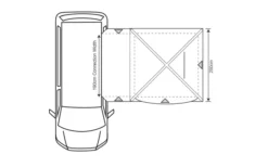 Outdoor Revolution Cayman Midi Air Vorzelt Low 180 Bis 210 Cm -Abenteuer Zelt Verkauf 633247 4431471