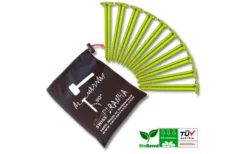 SwissPiranha GS150 Zelthering Grün 15 Cm Einzeln -Abenteuer Zelt Verkauf 634683 4402751