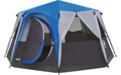 Coleman Octagon 8 Personen Familienzelt Grau