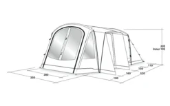 Outwell Nevada 5PE Tunnelzelt -Abenteuer Zelt Verkauf 689721 4857848