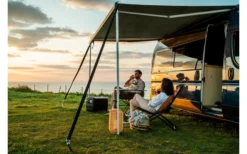 Fiamma F80s 290 Markise Gehäusefarbe Deep Black Tuchfarbe Royal Grey 290 Cm -Abenteuer Zelt Verkauf 713642 4816259