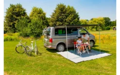 Fiamma F45s 260 Markise Für VW T5/T6 California Tuchfarbe Royal Grey 260 Cm Gehäusefarbe Titanium -Abenteuer Zelt Verkauf 808676 5278802