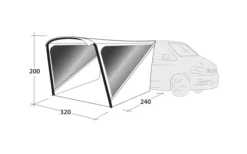 Outwell Zelt Touring Shelter Air 10 Outwell Zelt Touring Shelter Air -Abenteuer Zelt Verkauf 823676 5319677